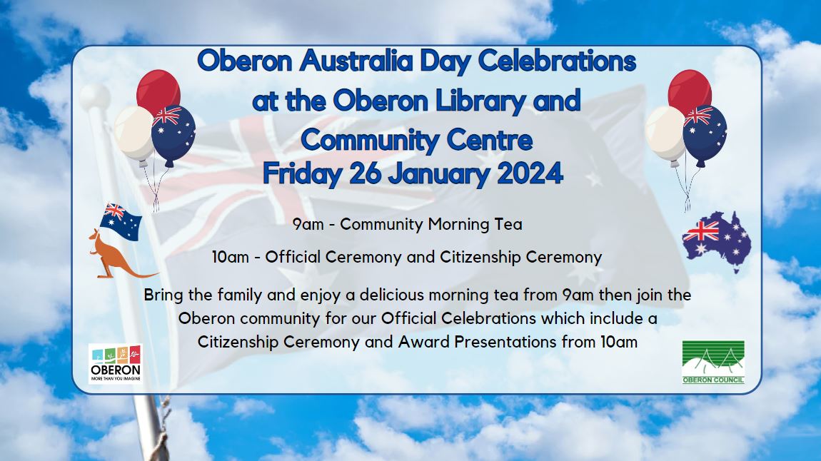 Oberon's Australia Day Celebrations 2024